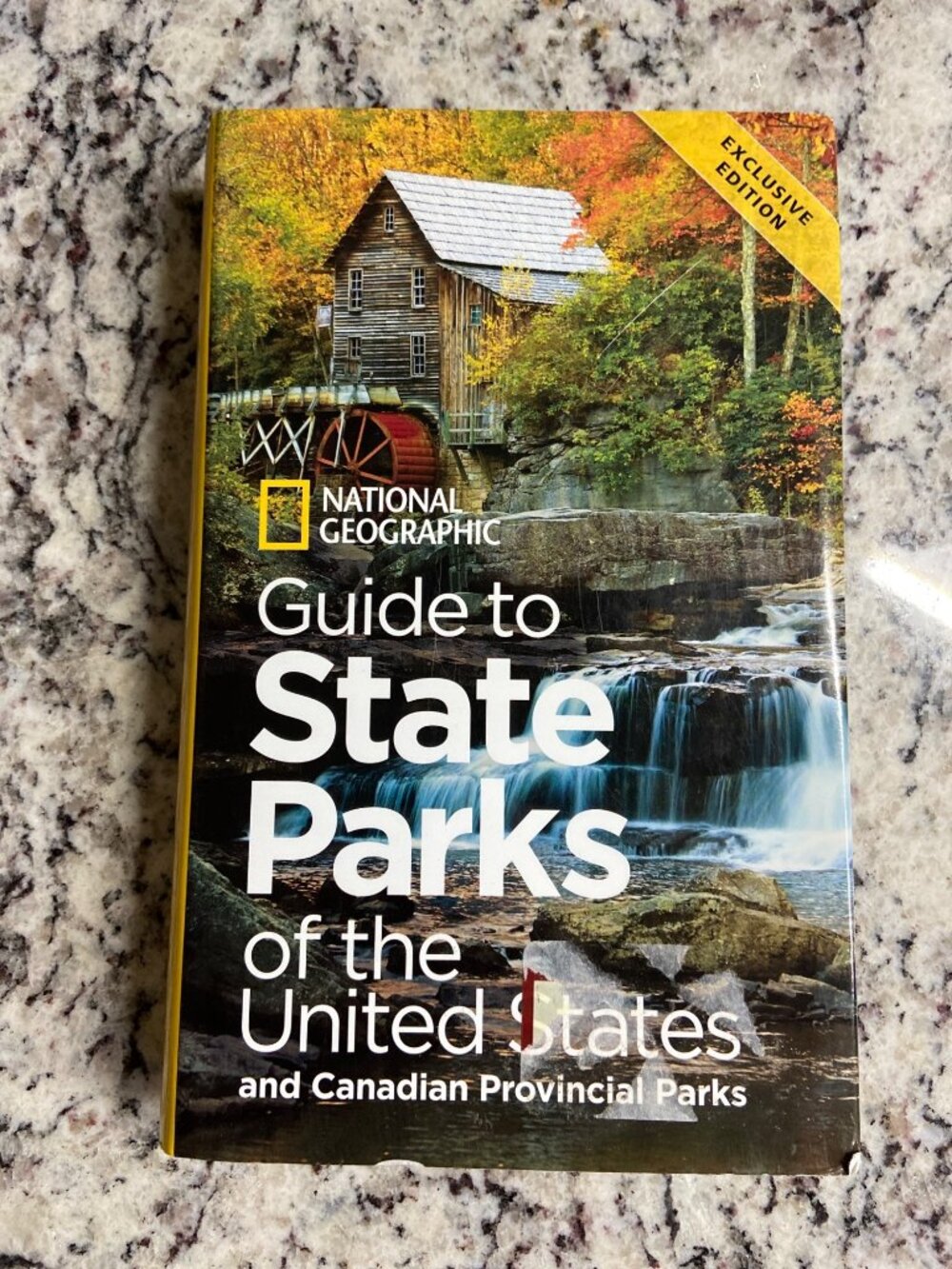 National Geographic Guide State Parks US Canada HC Travel Camping Maps